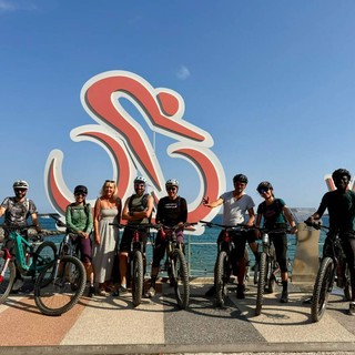 Progetto RivierALP, giornalisti e operatori del settore bike in Eductour da Limone Piemonte a Sanremo Progetto RivierALP, giornalisti e operatori del settore bike in Eductour da Limone Piemonte a Sanremo