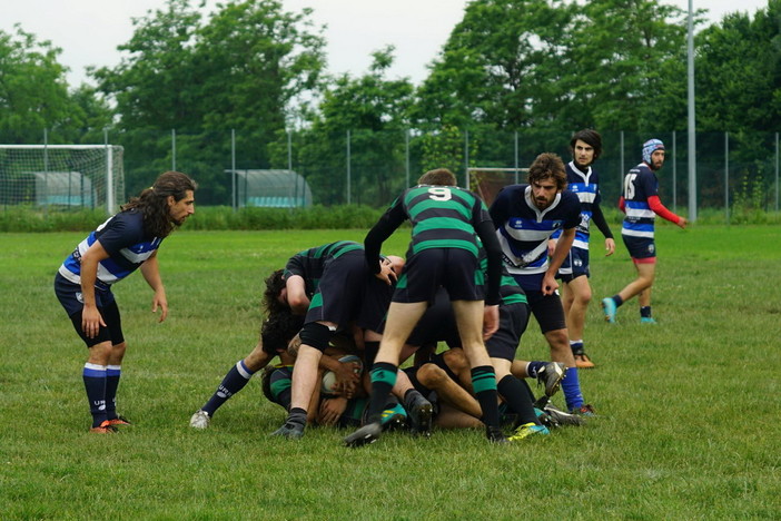 Andrea Vallarino, Alessandro Ardoino, Andrea Ardoino e Marco Marasco della Union Rugby Riviera Andrea Vallarino, Alessandro Ardoino, Andrea Ardoino e Marco Marasco della Union Rugby Riviera