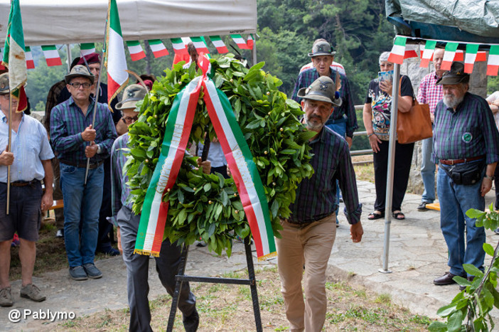 A Verezzo il 45° raduno dell'Associazione nazionale alpini di Imperia (foto e video)