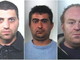 I tre arrestati I tre arrestati
