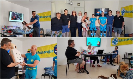'Primo soccorso a sei zampe’, giornata formativa a Camporosso (Foto e video)