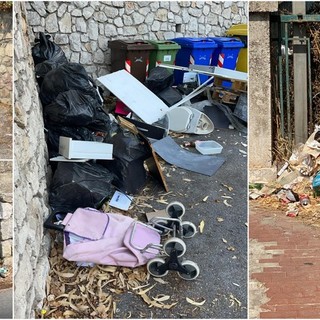 Rifiuti e degrado a Ventimiglia, Scullino: "Tante zone della città sono in seria difficoltà" (Foto)