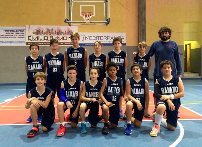 Pallacanestro: vittoria della Ranabo Under 13 sul Sea Basket Sanremo Pallacanestro: vittoria della Ranabo Under 13 sul Sea Basket Sanremo