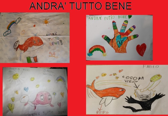 #andratuttobene: i piccoli del REDS rugby Team di Imperia a sostegno di parenti e amici #andratuttobene: i piccoli del REDS rugby Team di Imperia a sostegno di parenti e amici