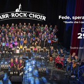 Sanremo, un viaggio tra spiritualità e cantautorato: il Parr Rock Choir in scena al Teatro del Casinò Sanremo, un viaggio tra spiritualità e cantautorato: il Parr Rock Choir in scena al Teatro del Casinò