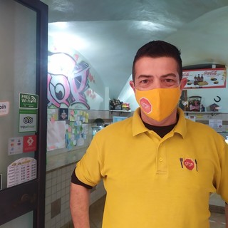 Rudy Gerbore titolare Pizza Stop Punto Eat