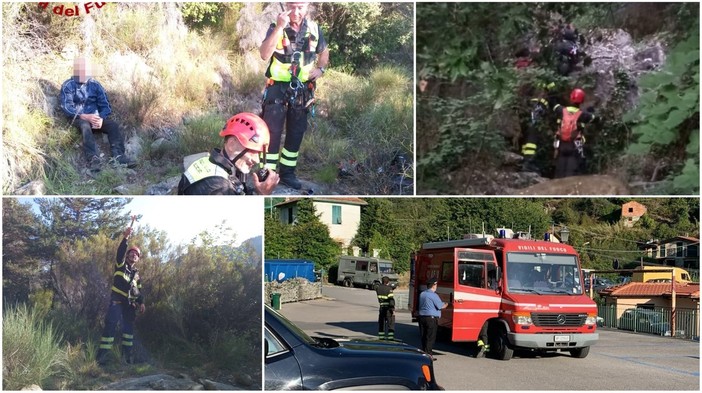 Rocchetta Nervina: elisoccorso recupera l'escursionista disperso, 63enne portato in ospedale