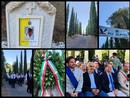 Raduno di penne nere a Sant'Antunin: Ventimiglia dedica una targa a Papa Bergoglio, 'alpino ad honorem' (Foto e video)