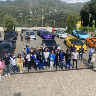 Seborga, successo per il raduno del Lamborghini Club Monaco