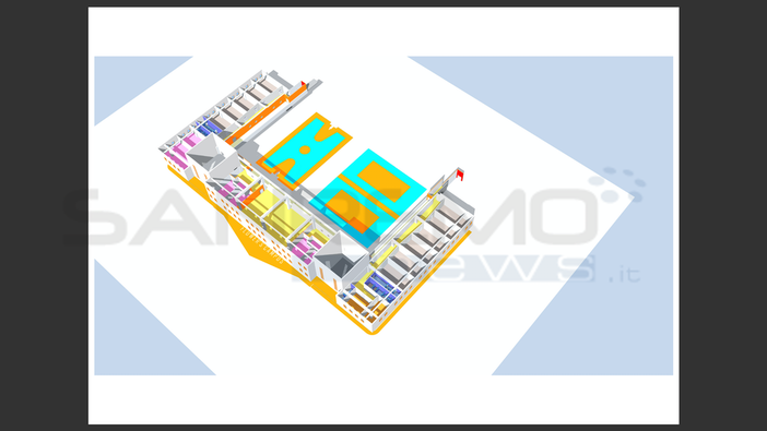 Sanremo: subappalto da 148mila euro per il campus scolastico e sportivo al Mercato dei Fiori