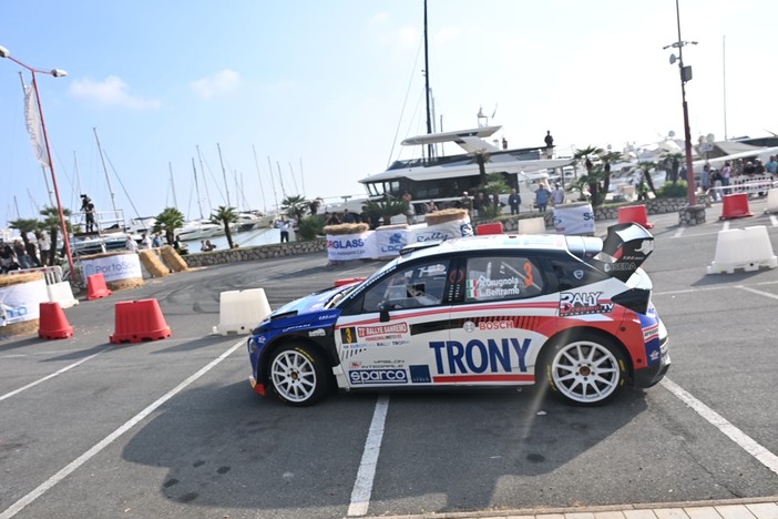 73° Rallye Sanremo: la prima sera del Sanremo dice Andrea Crugnola