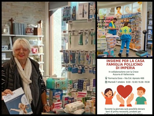 "Insieme per la casa famiglia Pollicino di Imperia", raccolta solidale a Vallecrosia (Foto)