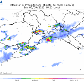 Maltempo: prolungata l'allerta gialla per temporali su tutta la regione fino a mezzanotte