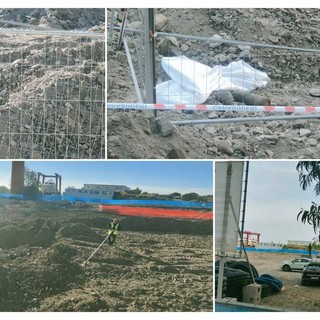 Rimosso il residuato bellico scoperto all'ex Ferriere di Imperia