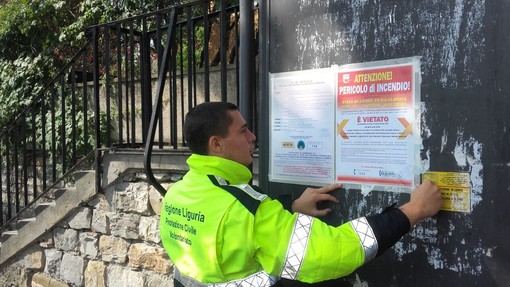 Imperia: stato di grave pericolosità per gli incendi boschivi, il Comune promuove campagna informativa Imperia: stato di grave pericolosità per gli incendi boschivi, il Comune promuove campagna informativa