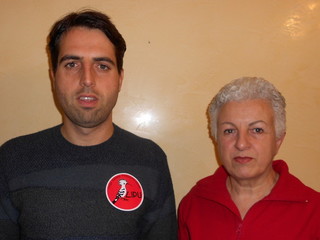 Rudy Valfiorito e Germana Cassini della Lipu Rudy Valfiorito e Germana Cassini della Lipu