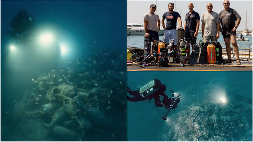 Santo Stefano al Mare: il relitto della nave romana protagonista di un documentario francese