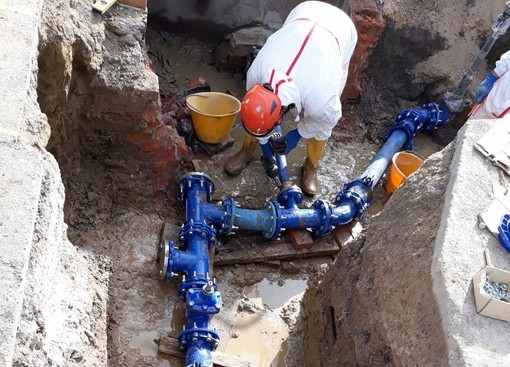 Sanremo, mercoledì 9 aprile stop all'erogazione dell'acqua in strada Tasciaire