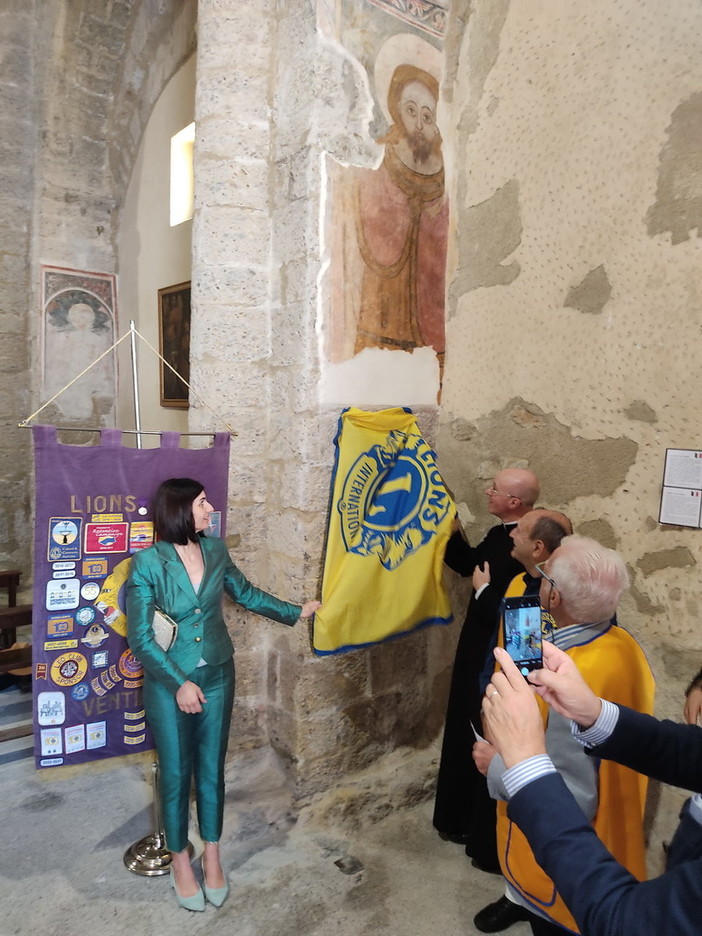 Il Lions Club Ventimiglia restaura e restituisce alla città due tesori Il Lions Club Ventimiglia restaura e restituisce alla città due tesori
