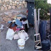 Troppi rifiuti abbandonati a Bordighera, Ingenito: "Saranno ulteriormente incrementati i controlli" (Foto)