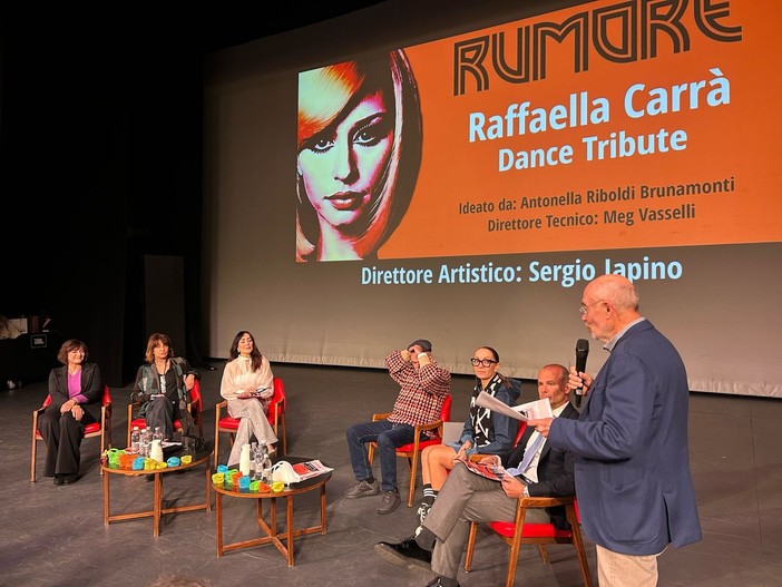 "Rumore": venerdì prossimo Sanremo celebra Raffaella Carrà con uno spettacolo tributo all'Ariston "Rumore": venerdì prossimo Sanremo celebra Raffaella Carrà con uno spettacolo tributo all'Ariston