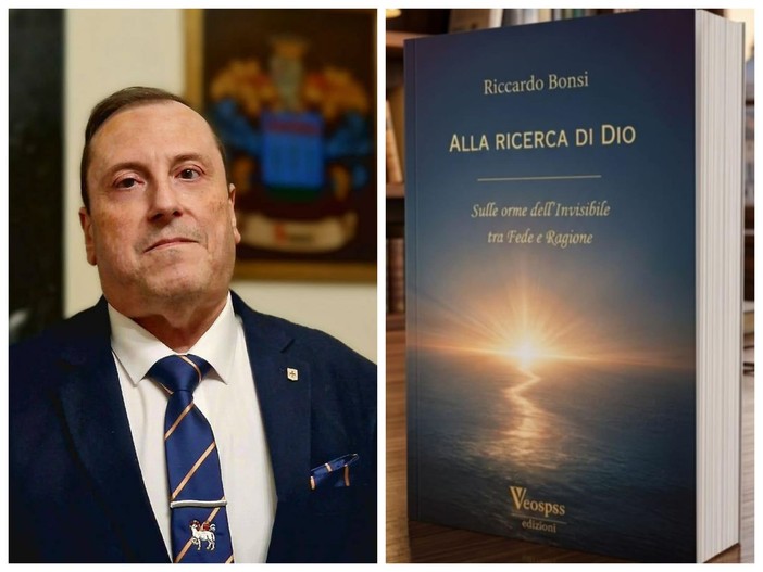 Da Vallecrosia al Mare a Roma, Riccardo Bonsi presenta "Alla ricerca di Dio. Sulle orme dell'invisibile tra fede e ragione" (Foto) Da Vallecrosia al Mare a Roma, Riccardo Bonsi presenta "Alla ricerca di Dio. Sulle orme dell'invisibile tra fede e ragione" (Foto)