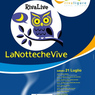 Riva Ligure: musica e divertimento questa sera con 'RivaLive LaNottecheVive'