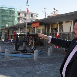 Sanremo: inizia a prendere forma il restyling di piazza Colombo