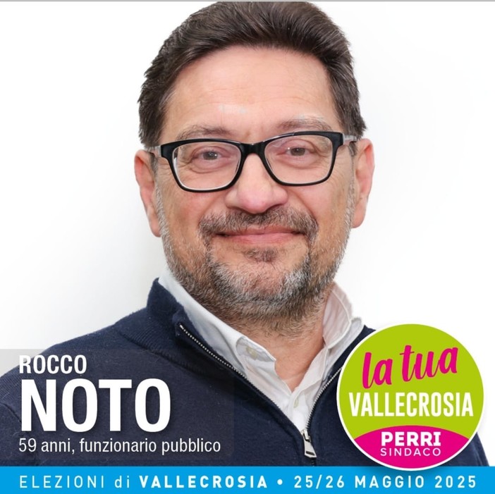 Elezioni Vallecrosia, Rocco Noto: “La città merita più verde: il contributo delle associazioni sarà parte integrante del mio lavoro”