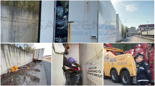 Sanremo: dopo anni la parola fine sui rimorchi abbandonati usati come discarica in Valle Armea (Foto)