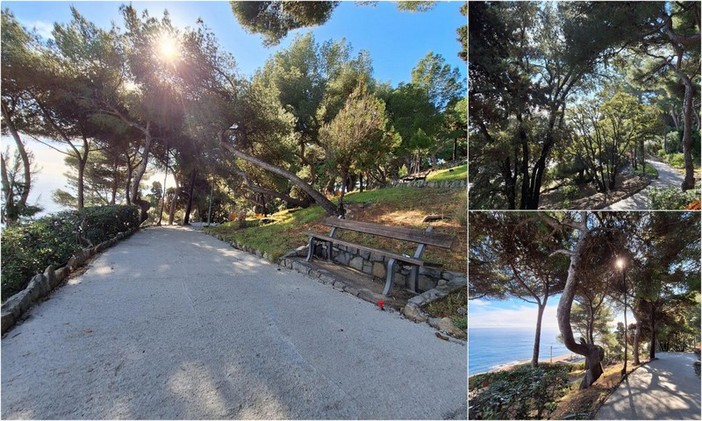 Bordighera, riqualificazione di via Stella Maris. Ingenito: "Fondamentale collegamento tra l'Aurelia e la città alta" (Foto)