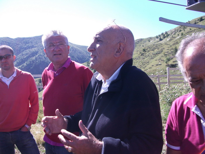 L'assessore Giacomo Raineri a Monesi L'assessore Giacomo Raineri a Monesi