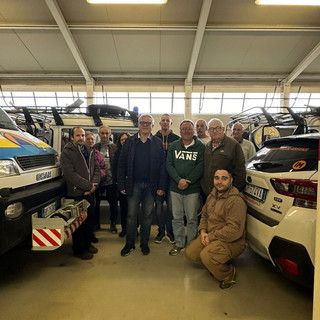 Elezioni Sanremo: il candidato sindaco Gianni Rolando incontra la Protezione Civile