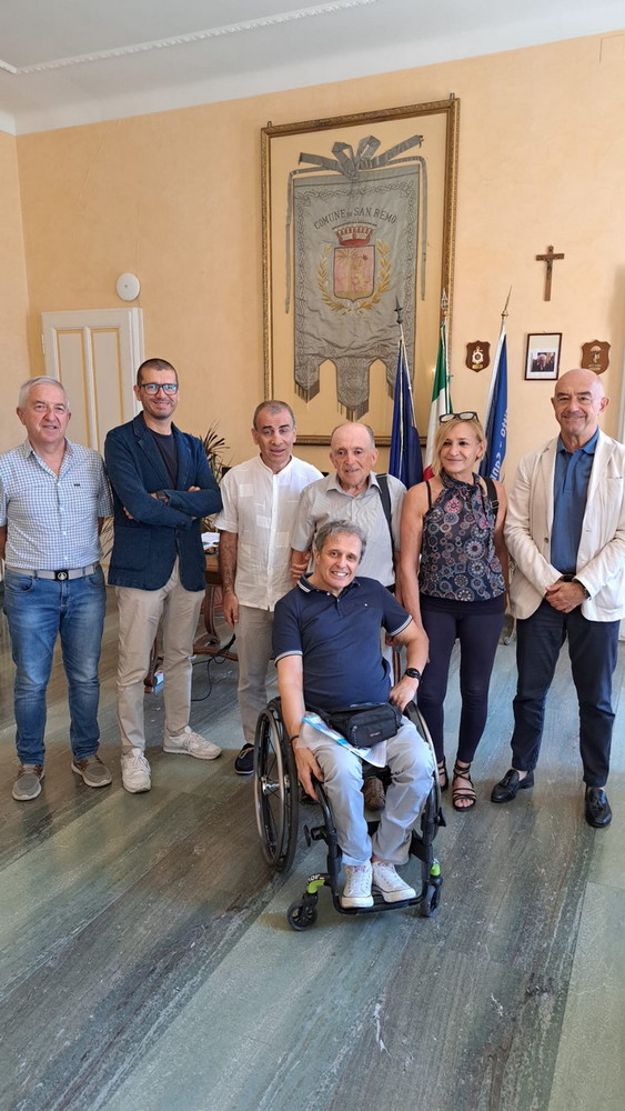 Sanremo: sindaco e assessore Fellegara incontrano il comitato PEBA: “Realtà importante con cui rafforzare la collaborazione” Sanremo: sindaco e assessore Fellegara incontrano il comitato PEBA: “Realtà importante con cui rafforzare la collaborazione”
