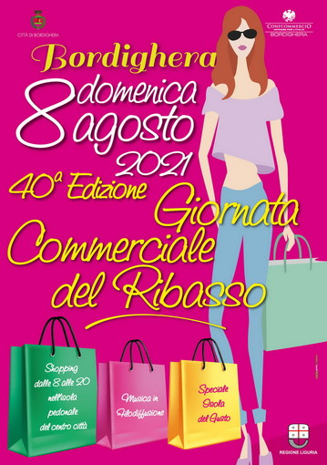 Bordighera: domani, giornata di shopping e divertimento con la 40° Giornata Commerciale del Ribasso