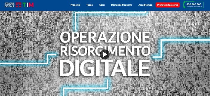 Tim: sospeso in via cautelativa il tour "Operazione Risorgimento Digitale", era previsto domani a Imperia Tim: sospeso in via cautelativa il tour "Operazione Risorgimento Digitale", era previsto domani a Imperia