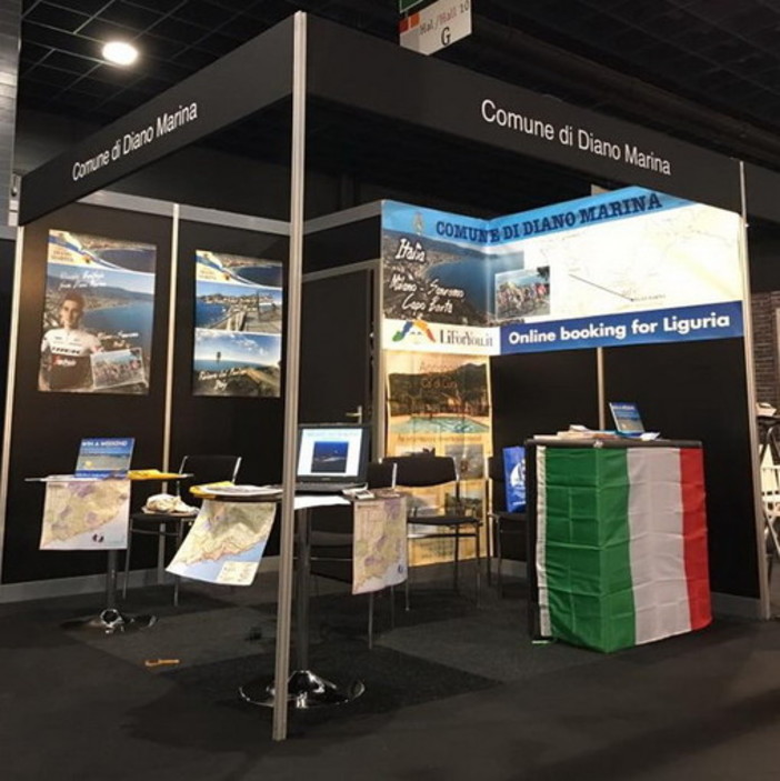 Diano Marina: 29mila presenze e oltre 500 contatti. Il risultato della partecipazione del Comune alla fiera "Bike Motion Benelux" di Utrecht