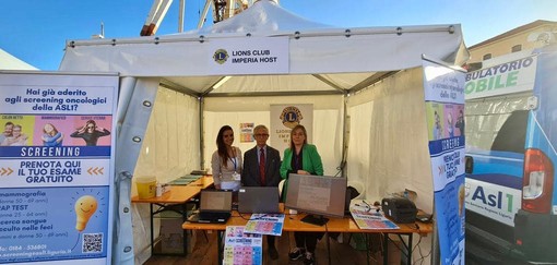 Imperia, ottimi i risultati dello screening di Asl1 e Lions Club durante 'Olioliva' Imperia, ottimi i risultati dello screening di Asl1 e Lions Club durante 'Olioliva'