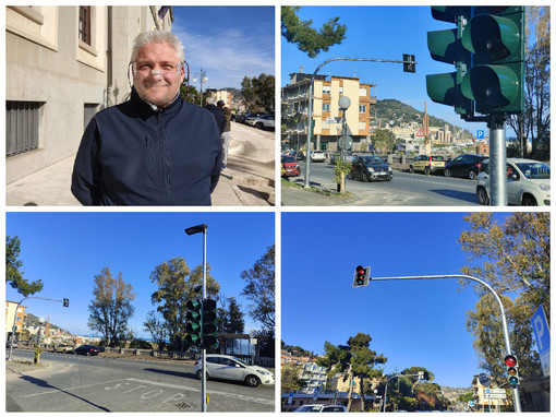 Imperia, posizionati i semafori davanti al Comune, in arrivo la rivoluzione viabilistica in viale Matteotti Imperia, posizionati i semafori davanti al Comune, in arrivo la rivoluzione viabilistica in viale Matteotti