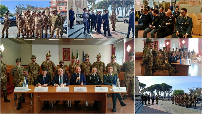 Migranti a Ventimiglia, scatta l'operazione "Strade Sicure": 15 militari dell'esercito per la vigilanza fissa (Foto e video)