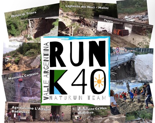 In valle Argentina corre la solidarietà per i paesi alluvionati: un euro per ogni km percorso a piedi tra il 18 e il 25 ottobre In valle Argentina corre la solidarietà per i paesi alluvionati: un euro per ogni km percorso a piedi tra il 18 e il 25 ottobre