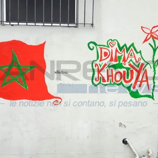 Sanremo: nuove scritte e disegni sui muri del solettone di piazza Colombo, l'attenzione delle forze dell'ordine