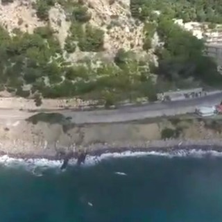 Diano Marina: l'allerta fa slittare di qualche ora la riapertura dell'incompiuta