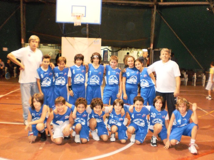 Pallacanestro: nella fase finale del Campionato esordienti, vittoria del Sea Basket sul Blu basket Diano Marina