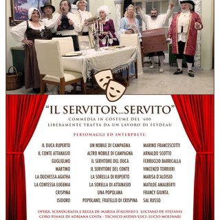 Bordighera: venerdì spettacolo teatrale 'Il servitor... servito' con la compagnia 'Teatro della Luna'
