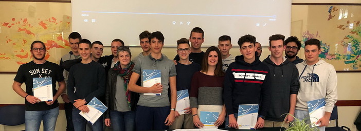 Per la consegna dei diplomi, pomeriggio di festa alla Scuola forestale di Ormea