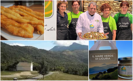 Per la 'Sagra di Armo', ‘U pan fritu’ si sposa con il sale della Liguria Per la 'Sagra di Armo', ‘U pan fritu’ si sposa con il sale della Liguria