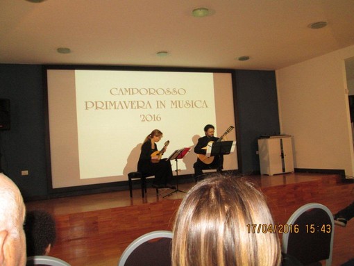 Camporoso: al via la 2^ Rassegna "Primavera in Musica", con un duo internazionale Camporoso: al via la 2^ Rassegna "Primavera in Musica", con un duo internazionale