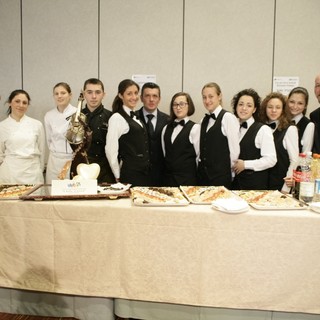 Festival Sanremo 2013: gli studenti dell'Istituto Ruffini - Aicardi 'addolciscono' la Sala Stampa