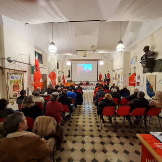 Enrico Revello riconfermato Segretario Generale SPI Cgil Imperia durante il Congresso provinciale Enrico Revello riconfermato Segretario Generale SPI Cgil Imperia durante il Congresso provinciale